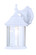 One Light Outdoor Wall Mount in White (387|IOL411)