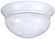 Ifm59 Wh One Light Flush Mount in White (387|IFM5911)