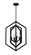 Netto Four Light Chandelier in Black (387|ICH1010A04BK16)