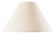 Linen Coolie Shade in WHITE (225|SH-8108/21-OW) Linen Coolie Shade in WHITE (225|SH-8108/21-OW)