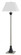 HOTEL One Light Floor Lamp in Brushed Steel/Espresso (225|LA-8021FL-1-BS)