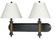 Hotel Two Light Wall Lamp in Dark Bronze (225|LA-60007W2L-2) Hotel Two Light Wall Lamp in Dark Bronze (225|LA-60007W2L-2)