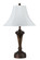 HOTEL One Light Table Lamp in Antique Walnut (225|LA-60004TB-1)
