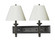 Hotel Two Light Wall Lamp in Antique Bronze (225|LA-60002W2L-1)