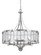 Six Light Chandelier in Brushed Steel (225|FX-3646-6)
