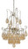 MARION Five Light Chandelier in Warm Silver (225|FX-3591-5)