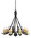 MORELIA Eight Light Chandelier in Black Smith (225|FX-3561/8)