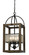 Mission Four Light Chandelier in Dark Bronze (225|FX-3536/4) Mission Four Light Chandelier in Dark Bronze (225|FX-3536/4)