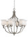 Barrie Six Light Chandelier in Brushed Steel (225|FX-3531/6)