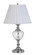 Marianna One Light Table Lamp in Glass/Chrome (225|BO-2248TB/2)