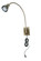 Led Gooseneck LED Wall Lamp in Antique Brass (225|BO-119-AB)