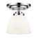 Ashton One Light Flush Mount in Chrome (224|443F1-CH)