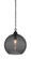 Malena One Light Pendant in Matte Black (200|90-MB-5142)
