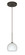 Palla One Light Pendant in Bronze (74|1XT-565819-LED-BR)