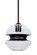 Hula 8 One Light Pendant in Bronze (74|1TT-HULA8BK-BR)