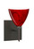 Mia One Light Wall Sconce in Bronze (74|1SW-1779MA-BR-SQ)