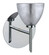 Divi One Light Wall Sconce in Chrome (74|1SW-1758SF-CR)