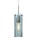 Juni One Light Pendant in Satin Nickel (74|1JT-JUNI10BL-EDIL-SN)