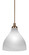 Juno One Light Pendant in New Age Brass (200|77-NAB-4741)