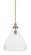 Juno One Light Pendant in New Age Brass (200|77-NAB-4740)
