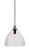 Carina One Light Pendant in Brushed Nickel (200|75-BN-4690)