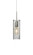 Juni One Light Pendant in Satin Nickel (74|1JC-JUNI10CL-SN)