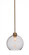 Kimbro One Light Pendant in New Age Brass (200|72-NAB-4352)