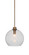 Kimbro One Light Pendant in New Age Brass (200|71-NAB-4370)