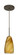 Chrissy One Light Pendant in Bronze (74|1BT-1509HN-MED-BR)