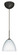 Sasha One Light Pendant in Bronze (74|1BC-757207-LED-BR)