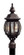 Classico Three Light Outdoor Post Mount in Rust (78|AC8363RU)