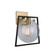 Bridgetown One Light Wall Sconce in Black & Harvest Brass (78|AC11602VB)