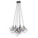 Artistry Six Light Chandelier in Matte Black & Harvest Brass (78|AC11119)