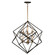 Artistry Six Light Chandelier in Matte Black & Harvest Brass (78|AC11116)