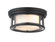 Willow Two Light Flush Mount in Matte Black (224|426F12-MB)