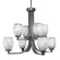 Apollo Eight Light Chandelier in Graphite (200|578-GP-4165)