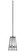 Apollo One Light Mini Pendant in Graphite (200|573-GP-9554)