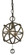 Acadia One Light Pendant in Golden Bronze (224|416-8)