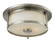 Savannah Two Light Flush Mount in Brushed Nickel (224|412F11)