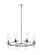 Datus Eight Light Chandelier in Polished Nickel (224|4008-8PN)