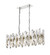 Bova 11 Light Linear Chandelier in Polished Nickel (224|4006-11L-PN)