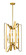Marsala Six Light Chandelier in Polished Metallic Gold (224|4000-6PMG)