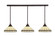 Any Three Light Multi Light Pendant in Dark Granite (200|48-DG-964)