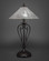 Olde Iron Two Light Table Lamp in Dark Granite (200|42-DG-719)