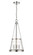 Prescott Three Light Pendant in Polished Nickel (224|341P12-PN)