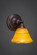 Any One Light Wall Sconce in Dark Granite (200|40-DG-454)