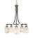 Paramount Five Light Chandelier in Brushed Nickel (200|3415-BN-5054)