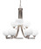 Paramount Nine Light Chandelier in Brushed Nickel (200|3409-BN-212)
