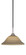 Paramount One Light Pendant in Matte Black & Brushed Nickel (200|3401-MBBN-604)
