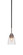 Paramount One Light Mini Pendant in Matte Black & Brushed Nickel (200|3401-MBBN-461)